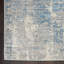 Tapis gris / bleu à motif abstrait Lyndsey-1872545175