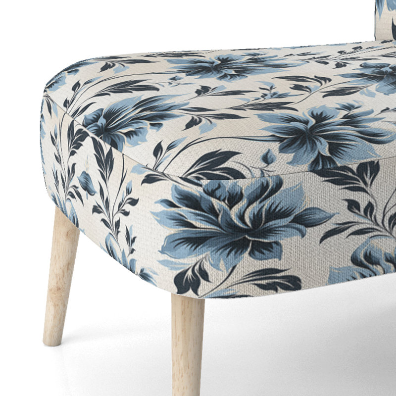 Chaise d'appoint en tissu d'ameublement Ferns