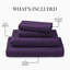 Ensemble de draps en bambou ultra doux - ensemble de 4 pièces - infroissable - feuilles de refroidissement avec poches profondes-648190561-612286664
