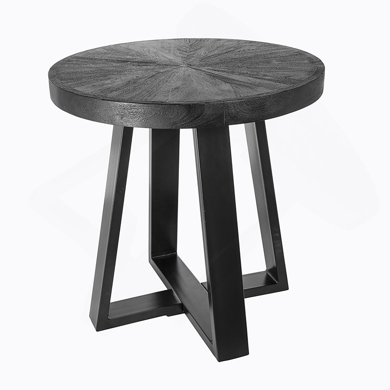 Table basse D23,5 x 24,5 po, noir