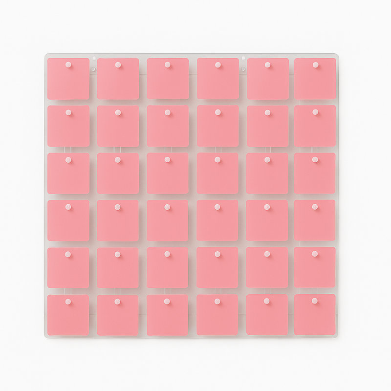 Plastic / Acrylic Wall Hanging, Pink