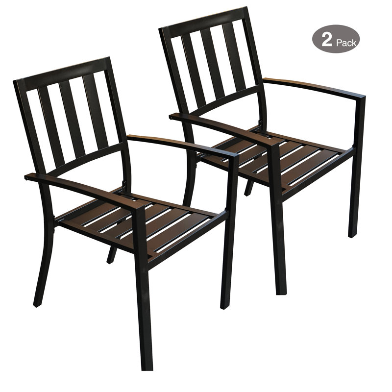 Chaise de patio empilable Sulgrave