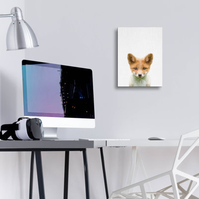 " Baby Fox " by Tai Prints
