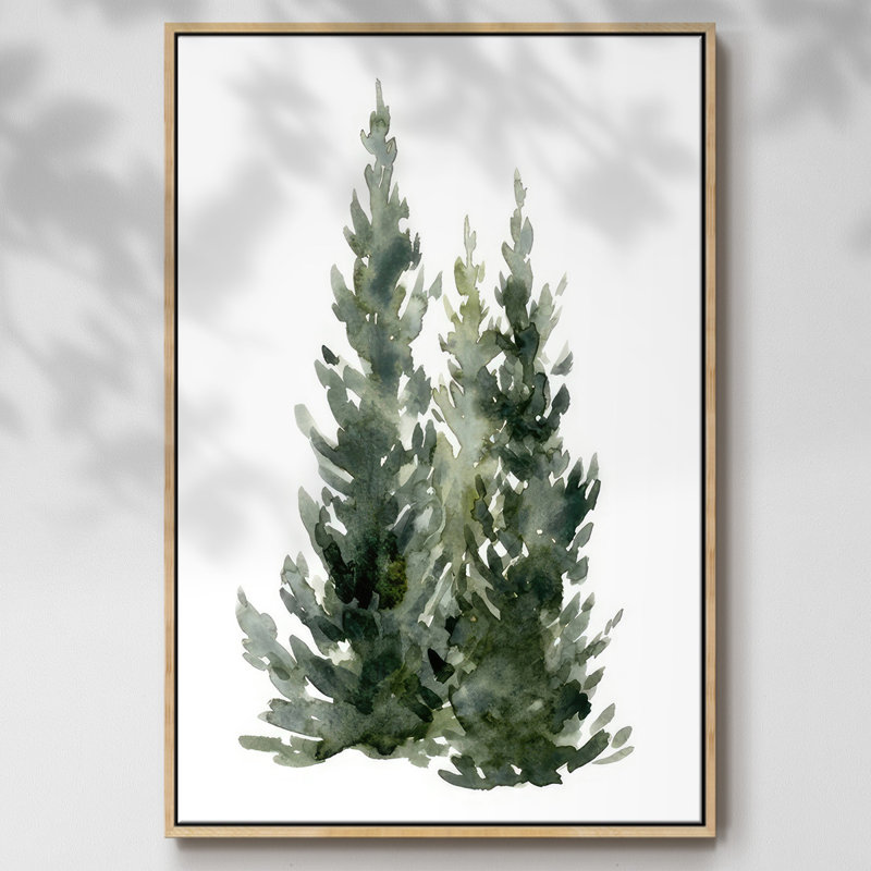 Simple Evergreen I, Naturel, H 37 po x l 25 po x P 1,5 po