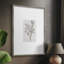 Decoupage Floral II, reproduction encadrée - bois massif 50758-1014993743