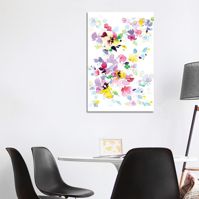 Bright Morning 1 Piece Painting on Canvas, 101.6 cm H x 66.04 cm W, Classic Wood Floater Framed