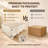1-2 Person Indoor Far Infrared Luxury Sauna, Low-EMF 1510W/120V Dual Lighting Features with Reading Light & Chromotherapy LED, Clear BT Speaker Sound, Natural Wood Construction,74.8" H x 39.37" Wx 35.43" D
