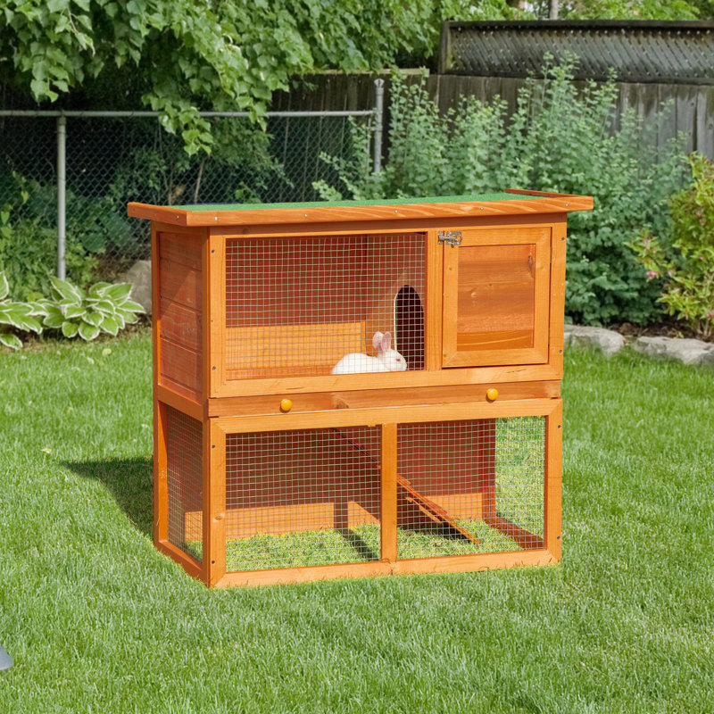 Britton Weather Resistant Rabbit Hutch