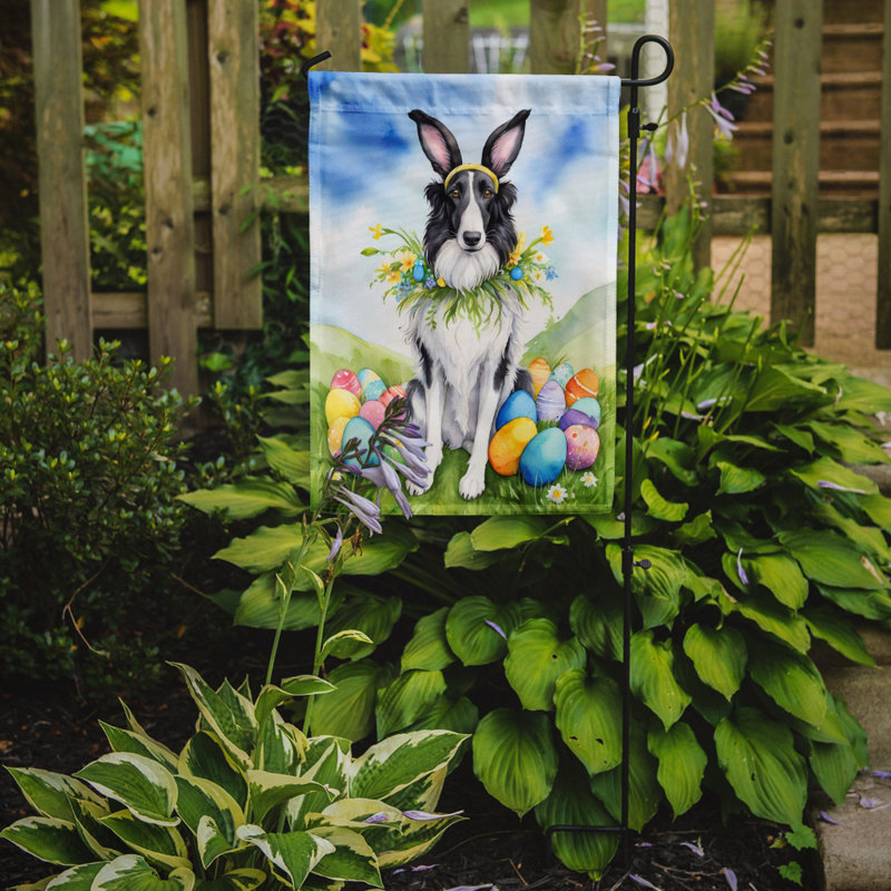 Easter Egg Hunt Double Sided 15.5'' H x 11.25'' W Polyester Easter Garden Flag