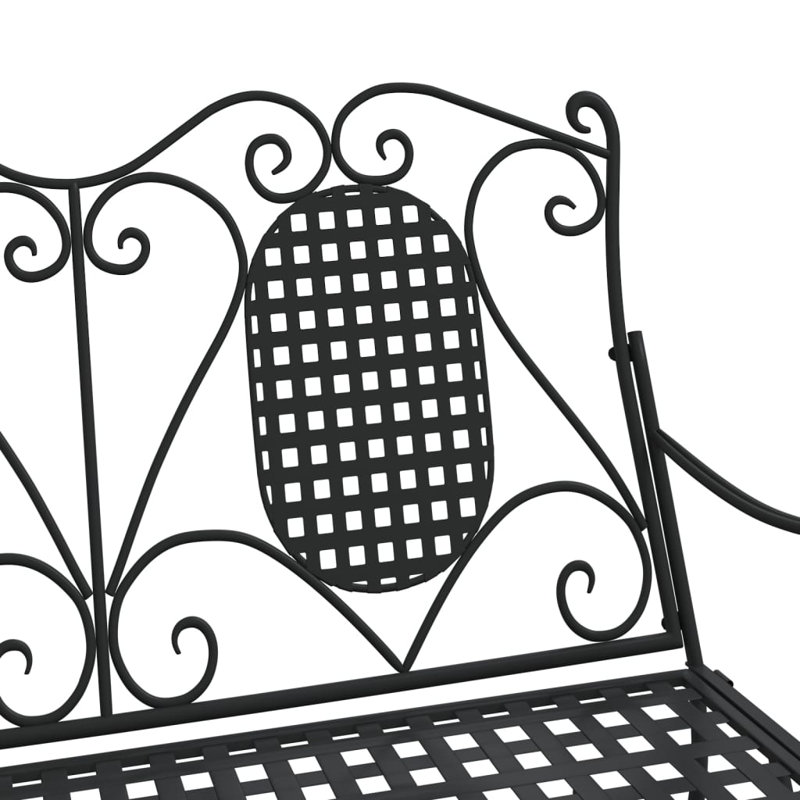 Dumaine Steel Outdoor Bench