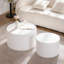 Ensemble de 2 tables basses rondes Nesting