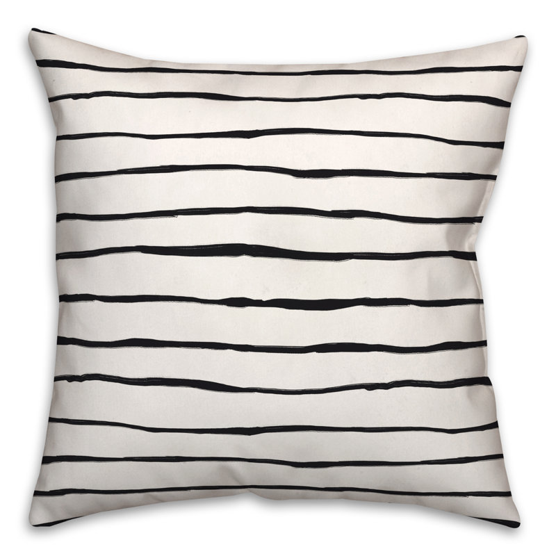 Spun Polyester Throw Pillow