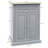 Rolling Kitchen Island Cart With Drawer, Adjustable Shelf, 2 Towel , Grey - Space Saving & Mobility Portable Serving , Ravishingly