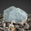 Blue Barite from Jebel Ouichane, Sagangane, Nador Province, L'oriental Region, Morocco