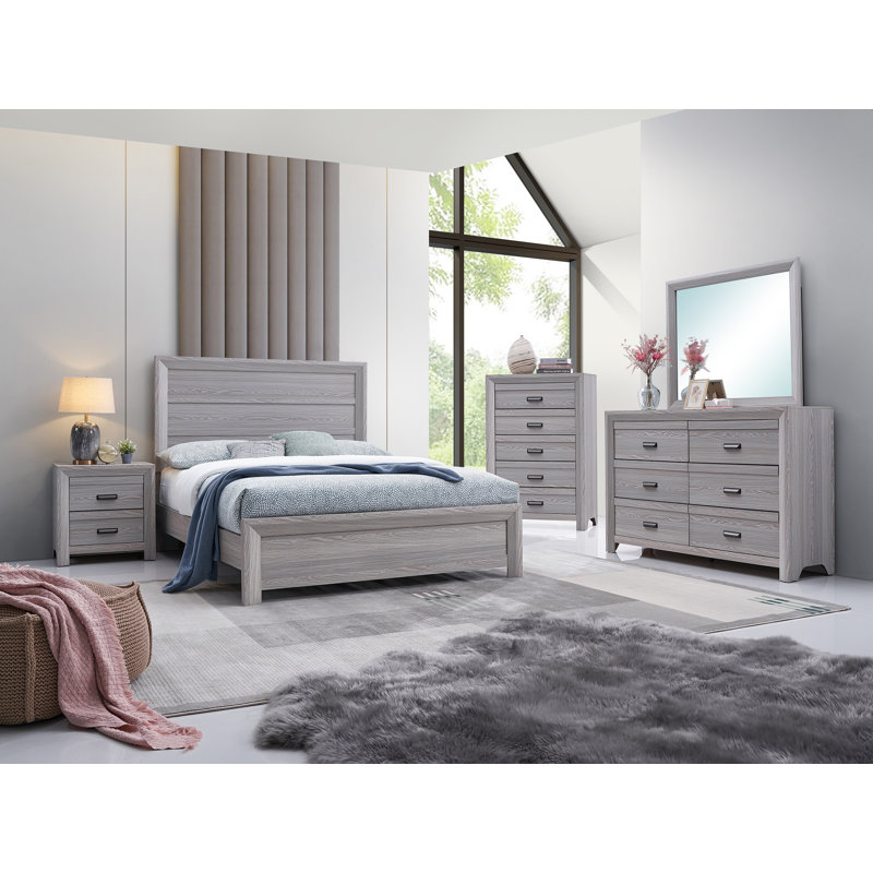 Ensemble de chambre à coucher Ernetta Anica, Double