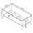 Seroff Chrome Coffee Table