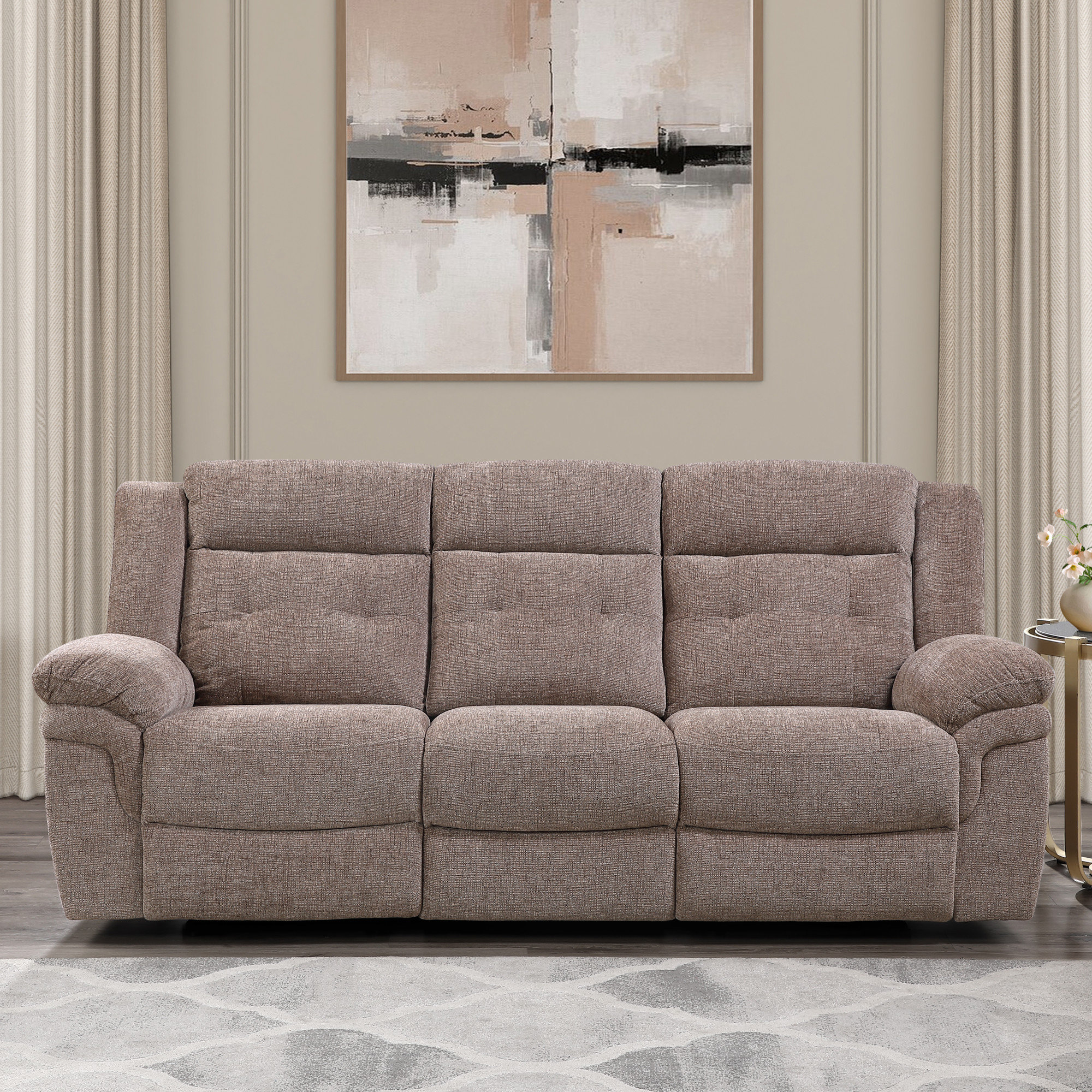 Red Barrel Studio® Sydney Manual Reclining Sofa | Wayfair
