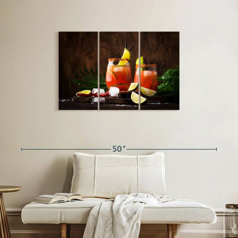 Yarlin Michelada Cocktail, H 24 po x l 38 po