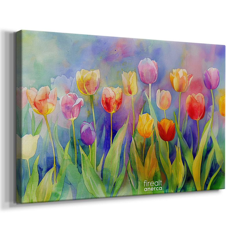 Série Floral-Cxxi -Galerie enveloppée Cavas, 8 x 12