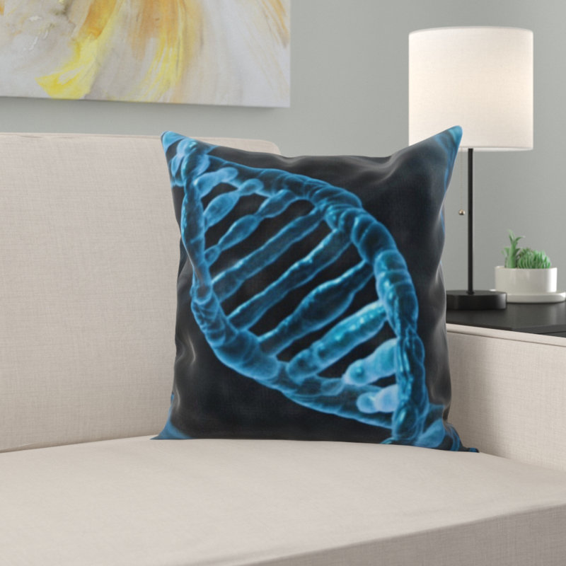 Coussin décoratif adn