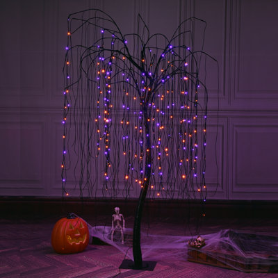 7' Halloween Lighted Tree