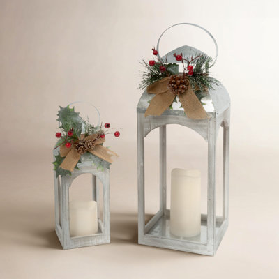 The Holiday Aisle® Church Lantern Candle Holder