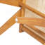 Chaise de salle à manger moderne, ensemble de 2 chaises en canne
