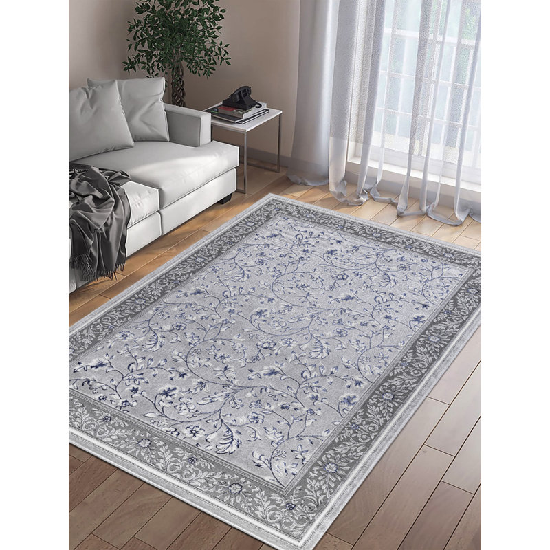 Ashiah Floral Indoor / Outdoor Area Rug, Rectangle 160 x 230 cm