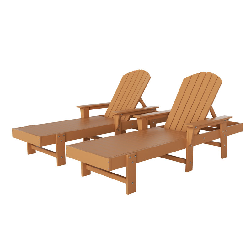 Altura Outdoor Chaise Lounge, Teak