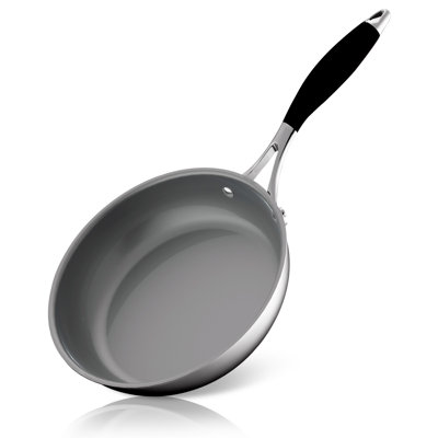 Plat à omelette en acier inoxydable antiadhésif NutriChef