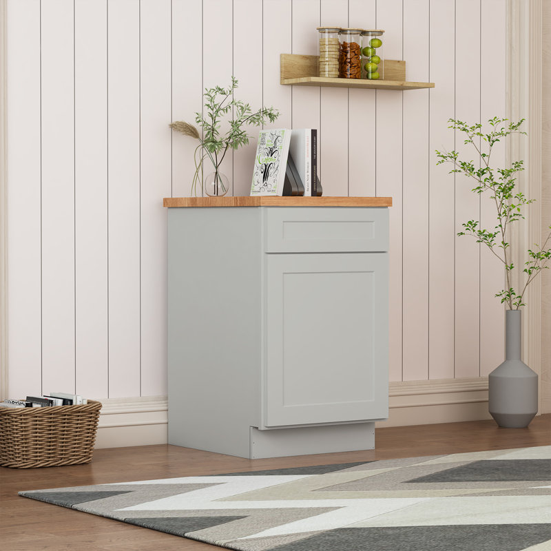 Armoire de cuisine en contreplaqué 18 "avec porte Cason