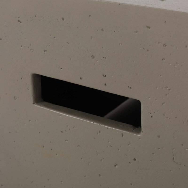 Foyer rectangulaire 14,75 po Mgo - 50 000 Btu
