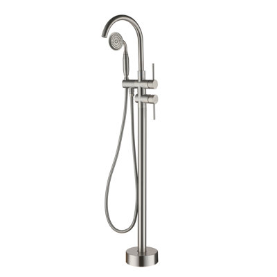 Floor Tub Spout with Diverter
