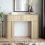 Console de rangement coulissante cannelée Aurel-246181405