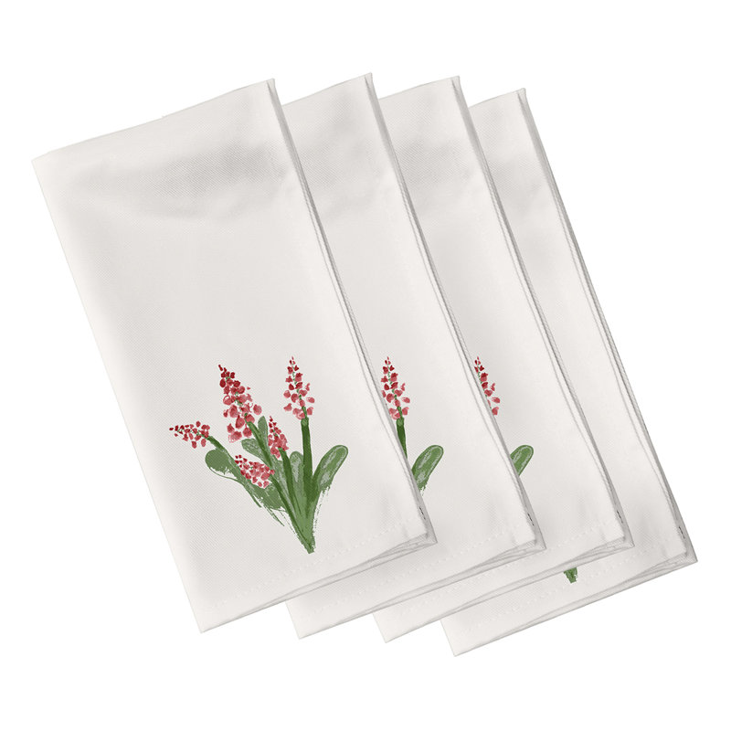 Ensemble de serviettes 4 pièces Jayapura, Fushia