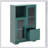Wooden Floor Cabinet with 2 Glass Doors and 2 Storage Space,1ps