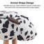 Brittain 62cm Wide Faux Leather Novelty Animal Print Ottoman with Storage