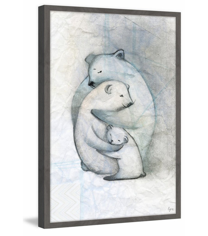 Family Embrace II 1 Piece Single Picture Frame Painting, 61 cm H x 41 cm W x 4 cm D