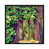 Black Floater Framed