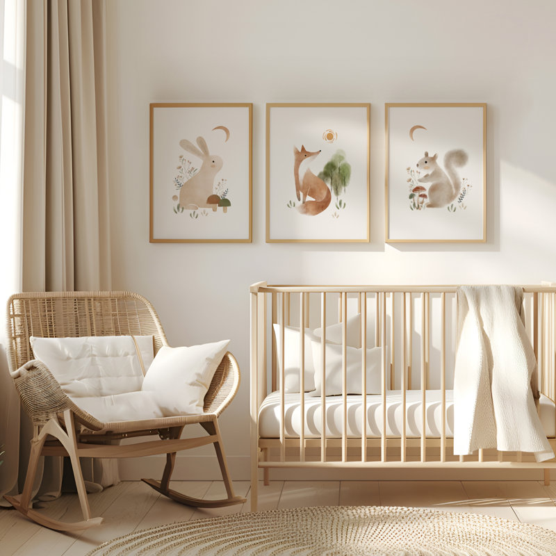 Woodland, reproduction d'art sans cadre