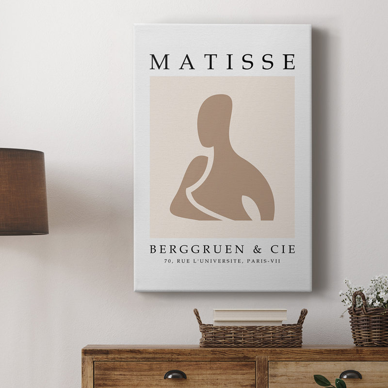 Matisse CECXL, reproduction d'art encadrée - Cavas, H 27 po x l 18 po