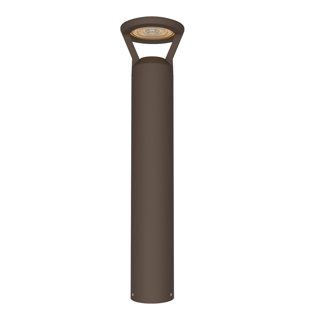 Borne d'éclairage à DEL pour sentier de paysage, 42 po 14W / 19W / 24W 3000K / 4000K / 5000K 120V-277V, borne d'éclairage de zone de sécurité à intensité variable, homologuée UL