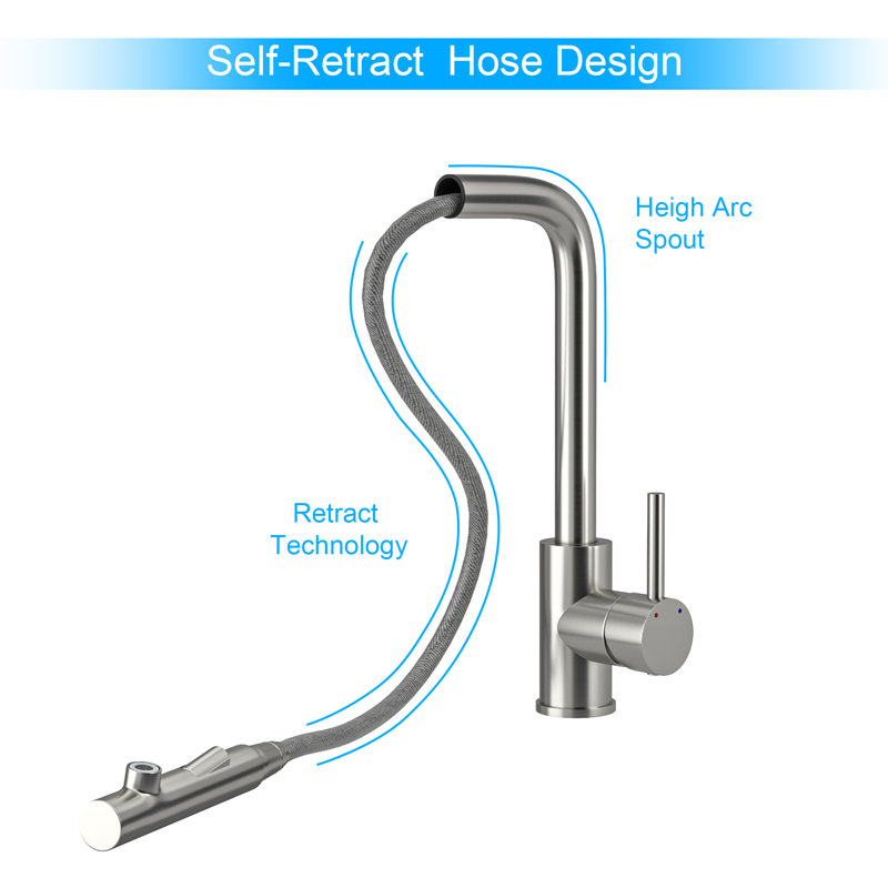 Robinet de cuisine escamotable Beslend