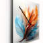 Horloge murale Frostal Boho Feather Turquoise I - Feathers-99639490