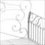 Banc de jardin 43 po