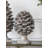 Daisy Pinecone Table Decor, Polyresin Decorative Accent for Home Display