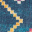 Tapis bleu Amarillys Southwestern-466031525