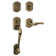 Complete Inactive Bethpage Dummy Handleset with Lever and Rosette