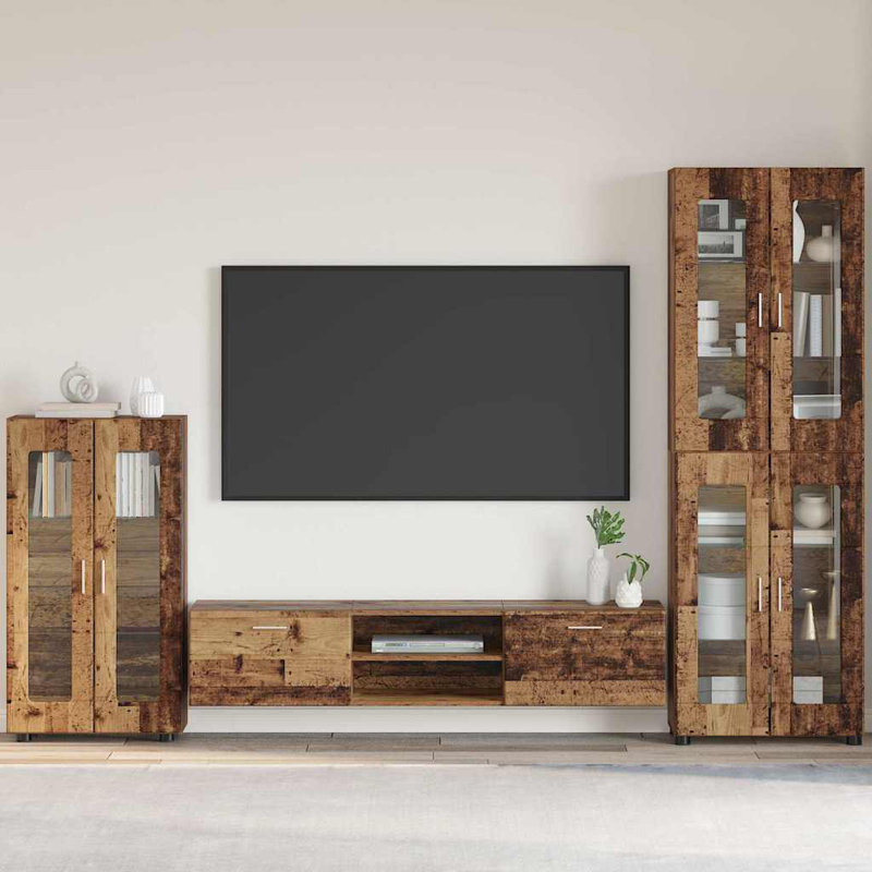 Sideboard Accent Chest, Old Wood