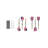 DMI Sports 18" Paris LED Bristle Dartboard Cabinet Set